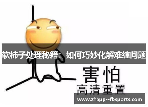 软柿子处理秘籍：如何巧妙化解难缠问题